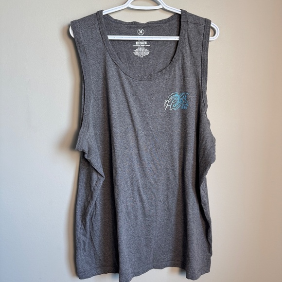 Hurley (LOT OF 2) Mens Muscle Tank Tops XXL Workout Gym Athletic Weightlifting - Picture 5 of 13